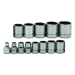 Williams 3/8" Drive Shallow Sae Socket Set On Clip Rail 12-point (13 Piece). Fixed Price $76.06.