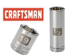 Craftsman Easy Read Socket 1/2 Or 3/8" Drive Shallow Deep Metric Mm/sae Inch. Fixed Price $11.95.