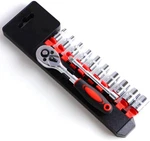 Ywhwxb 1/4 Inch Ratchet Socket Wrench Set, Metric Set Small, Chrome. Fixed Price $10.81.