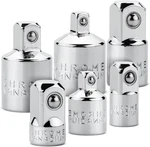 Bates Impact Socket Adapter And Reducer Set, 6 Pcs, Silver, 1/4", 3/8", 1/2". Fixed Price $15.30.