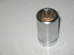 New 1/2"-dr, 12-pt 5/8" Socket, Japan, Polished Chrome, Truecraft #. Fixed Price $8.75.