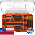 Klein Tools 65302knect Impact Socket Set Knect S 33-piece Sae And Metric. Fixed Price $152.04.