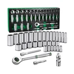 Sk 1/2" Drive Socket Set With 160-p Ratchet, 34-piece, Sae, Superkrome Finish.... Fixed Price $218.71.