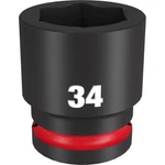 Milwaukee 49-66-6372 Shockwave Impact Duty 3/4 Drive 34mm Standard 6 Point Socke. Fixed Price $26.99.