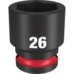 Milwaukee 49-66-6258 Shockwave Impact Duty 1/2" Drive 26mm Socket. Fixed Price $18.32.
