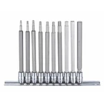 Westward 54tl91 1/4" Drive Socket Bit Set, Sae, 7 Pcs. Fixed Price $44.29.