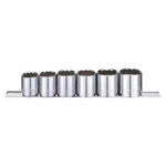 Westward Socket Set: 3/8 In Drive Size, 6 Pieces, 20 Mm To 25 53pn50. Fixed Price $15.99.