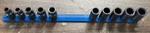Matco 10pc 1/2 Drive 12 Point Metric Impact Socket Set 10mm-19mm Shallow Euc. Fixed Price $140.00.