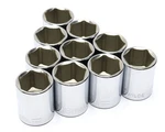 Wilde Tools 53218 18mm X 3/8" Drive 6-point Shallow Socket, 10 Pack. Fixed Price $10.95.