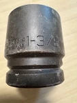 Wright Tool 6844 - 3/4inch Drive 6 Point Regular Impact Socket 1-3/8 Inch Usa. Fixed Price $29.99.