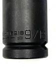 9/16" Socket 3/4" Drive 6 Point Deep Impact Wright 6918 Usa. Fixed Price $24.00.