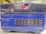 Carlyle Socket Set 8 Pc. 3/4" Dr. 6 Pt. Deep Impact Sae Brand New!. Fixed Price $102.00.