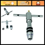 Reversible T-handle Tap Wrench 1/4'' To 1/2'' Adjustable Steel Ratchet Tool. Fixed Price $45.99.