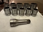 Armstrong 12 Point 3/4 Drive Impact Socket Made Usa Lot. Fixed Price $175.00.
