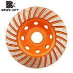 4.5'' Diamond Grinding Cup Wheel Turbo Row Polishing Disc For Concrete Masonry. Fixed Price $33.90.