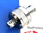Snap-on Tools 1/4" Drive Knurled Chrome Socket Wrench Ratchet Adaptor Tm77 New. Fixed Price $99.95.