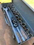 Vtg Craftsman 3/4" Drive Socket Set -v- 1970s Ratchet Sockets Usa Mechanic Tools. Fixed Price $174.99.