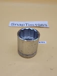 Armstrong 13-154 1-11/16 Inch 12 Point, 3/4-inch Drive Sae Standard Socket. Fixed Price $21.99.