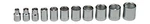Wright Tool 312 3/8" Drive, 6 Point Standard Socket Set, 1/4" - 7/8" (11-piece). Fixed Price $134.81.