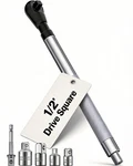 Jtzwn 1/2" Offset Extension Wrench, Impact Ratchet Extender For Silver. Fixed Price $61.35.