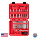Tekton 1/4 Inch Drive Shallow And Deep 12-point Socket Ratchet Set Case. Fixed Price $172.26.