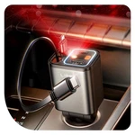 Lisen 4 In 1 Starlight Retractable Car Charger, 75w Usb C Cigarette Adapter F.... Fixed Price $41.75.