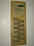 New 11-pc 3/8"-dr Sae Hex & Driver Socket Bit Set, Buffalo # 3812-hex. Fixed Price $20.95.