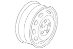 Genuine Volkswagen Wheel Steel 1k0601027k 03c. Fixed Price $106.67.