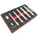Zktool 7pc 3/8-inch Drive Deep Metric Socket Set, 8-14mm Extra Long 120m.... Fixed Price $35.79.