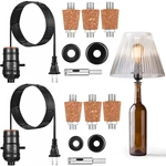 Acbungji 2 Sets Bottle Lamp Kit For Liquor Diy Wine To. Fixed Price $35.50.