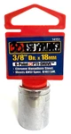 18mm X 3/8 Drive 6 Point Standard Shallow Socket Chrome Vanadium Steel Mit. Fixed Price $14.95.