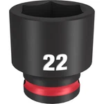 Milwaukee 49-66-6145 Shockwave Impact Duty 3/8 Drive 22mm Standard 6 Point Socke. Fixed Price $14.99.