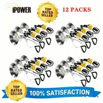 Simple Deluxe 12pack Clamp Lamp Light With 5.5 Inch Aluminum Reflector Up To 60w. Fixed Price $57.99.