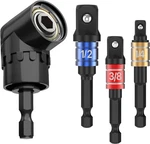 4 Pcs, Bates- Socket Adapter Extension Set With Right Angle Drill Attachment, 1. Fixed Price $11.99.