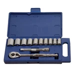 12-piece, 1/2" Drive Socket And Tool Set, 12-point, Sae, Williams. Fixed Price $78.01.