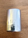 Craftsman Evolv 1/2" Socket 12 Point 3/8"drive 16945 Ab. Fixed Price $9.50.