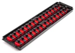 Tekton 30 Slot Universal Socket Organizer For 3/8 Inch Drive Sockets And Bit. Fixed Price $22.00.