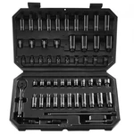 Hot/ Drive Impact Socket Set 1/4" - 55 Piece Deep&shallow Sae 5/32"-. Fixed Price $57.87.