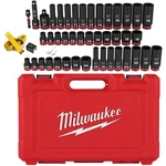 Milwaukee 49-66-7009 43 Pc Shockwave Impact Duty 3/8" Drive Sae & Metric Socket. Fixed Price $133.85.
