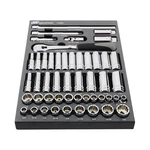 Ingersoll Rand 49 Pc. 3/8 In. Drive Sae/metric Master Socket And Accessory Se.... Fixed Price $168.77.