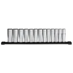 Milwaukee 48-22-9524 1/2" Drive 12-point Deep Well Metric Socket Set - 13 Pc. Fixed Price $124.99.