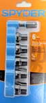 Brand New Spyder Driver Extraction Socket Set Kit 6 Pieces, 1/4 - 1/2 Inch Sizes. Fixed Price $32.99.