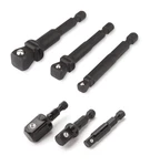 Titan 12001 6 Piece Stubby Wobble Socket Adapter Set 14 38 12 Inch Drive. Fixed Price $11.99.