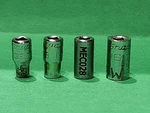 4 Pc. Snap-on 1605-t 1/8" Dr. Mini Socket Set T6-t12, 3/32" Missing T40a Handle. Fixed Price $120.00.