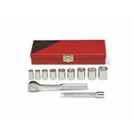Wright 327 3/8" Drive Standard Socket Set 6-pt 11-pcs In Metal Toolbox. Fixed Price $174.56.