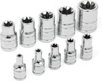 Powerbuilt 648667 E-star Socket Set, 10 Piece, Silver 10pc.,. Fixed Price $34.99.