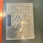 Alltrade Socket Wrench Set Model 490-5-72 Bits Inches Missing 1 Piece In Case. Fixed Price $27.72.