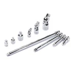 Mixpower 10 Pieces Drive Tool Accessory Set, Includes Socket Adapters, 10pcs. Fixed Price $22.99.