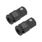 Impact Socket Adapter And Reducer 1/4-inch F To 3/8-inch M Cr-mo Steel 2 Pcs. Fixed Price $10.84.