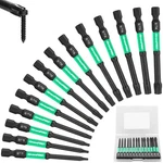 Grenpro 14pc Impact Driver Torx Bit Set, Magnetic Screwdriver Security A.... Fixed Price $19.48.